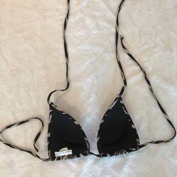 Robin Piccone Animal Print Swimsuit Top Size S - Picture 9 of 15